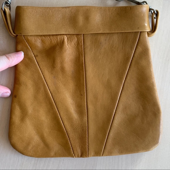 Vintage leather shoulder bag mini bag - Picture 3 of 8